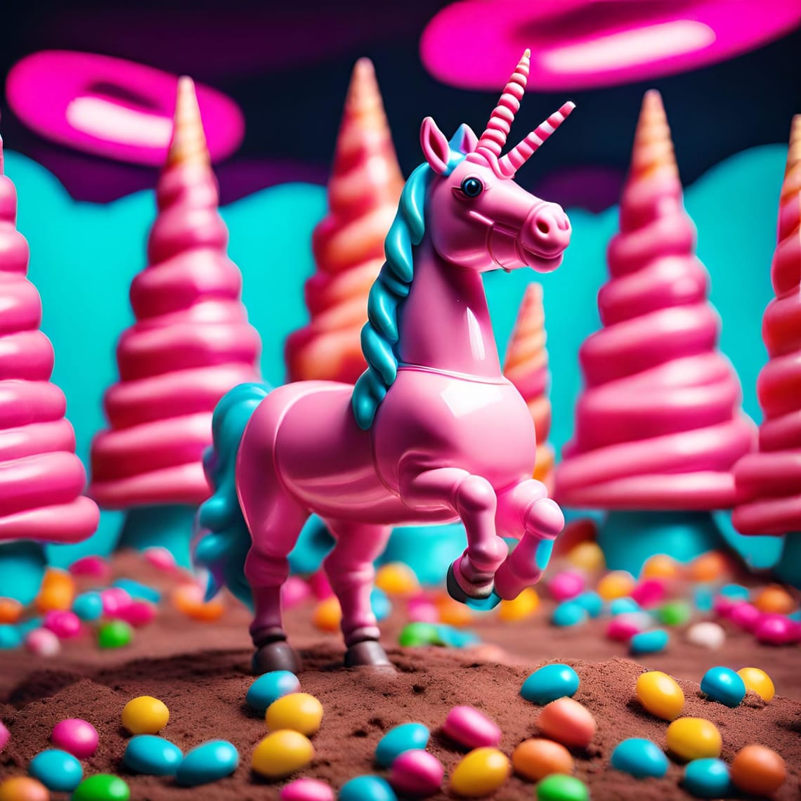 Charlie the Unicorn: Conquering the Candy Mountain Candy Cave Solo with Sweet Determination