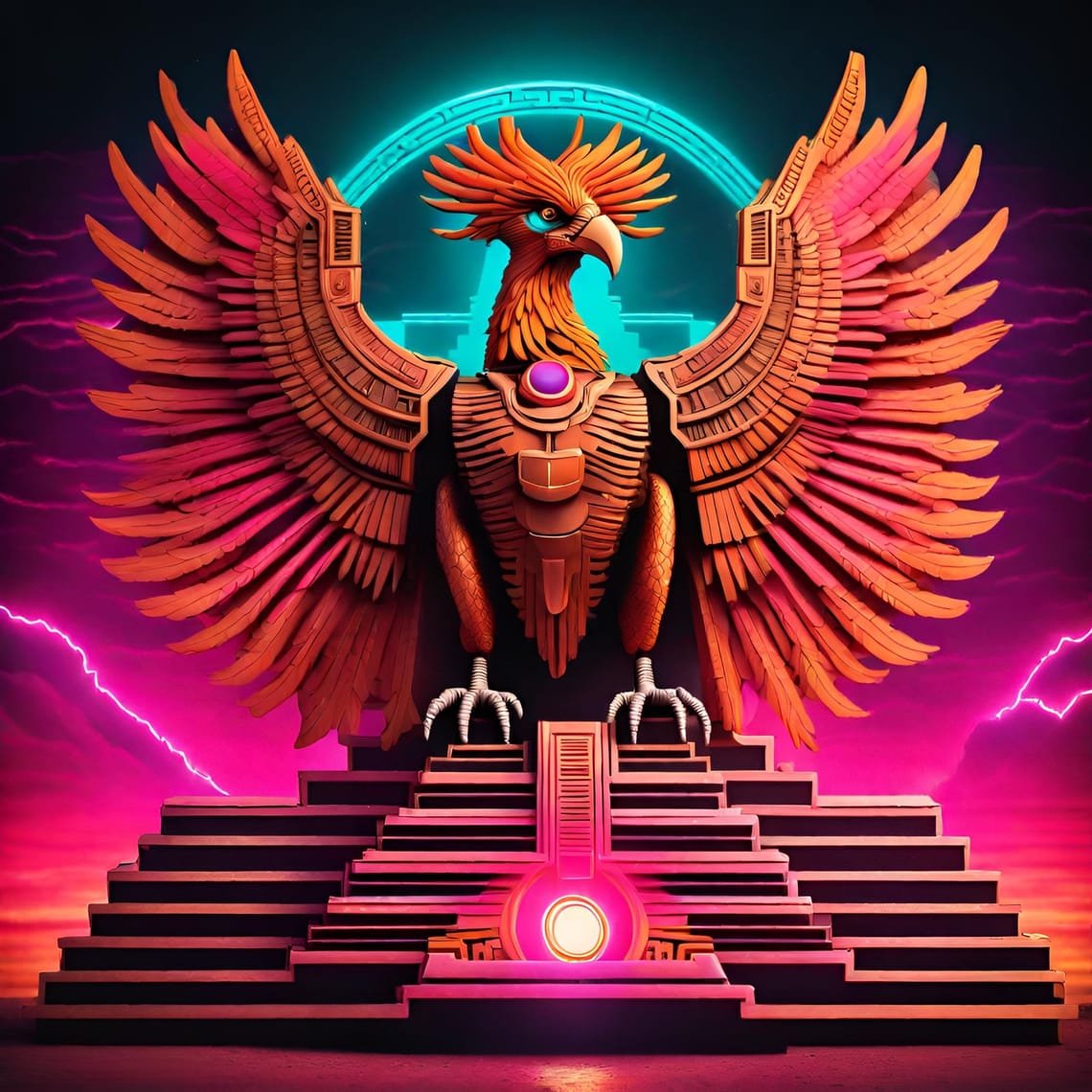 Unraveling the Mystery: The Enigmatic Bird of the Aztec Temples - Phoenix or Imposter?